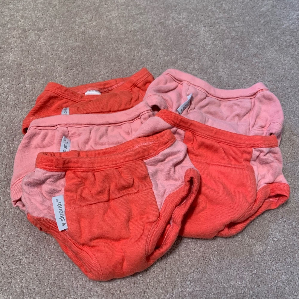 Organic cotton / bamboo potty training underwear